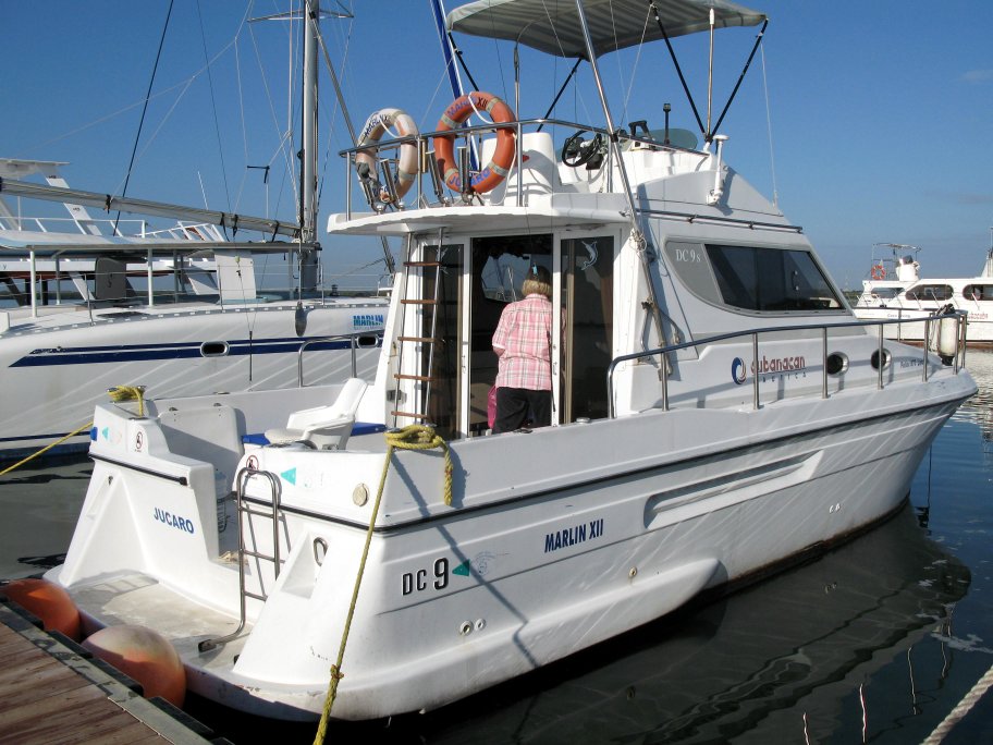 Marlin XII at Mooring