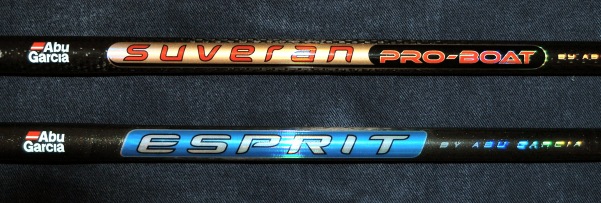 ABU Suveran & Esprit rods