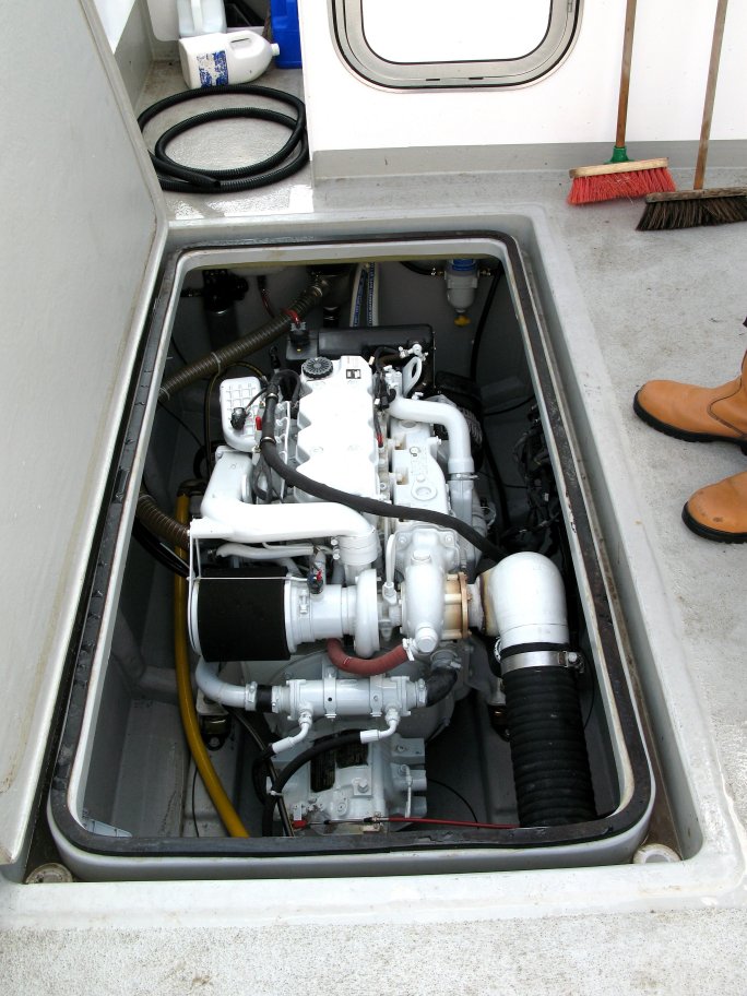 Engine bay below decks10