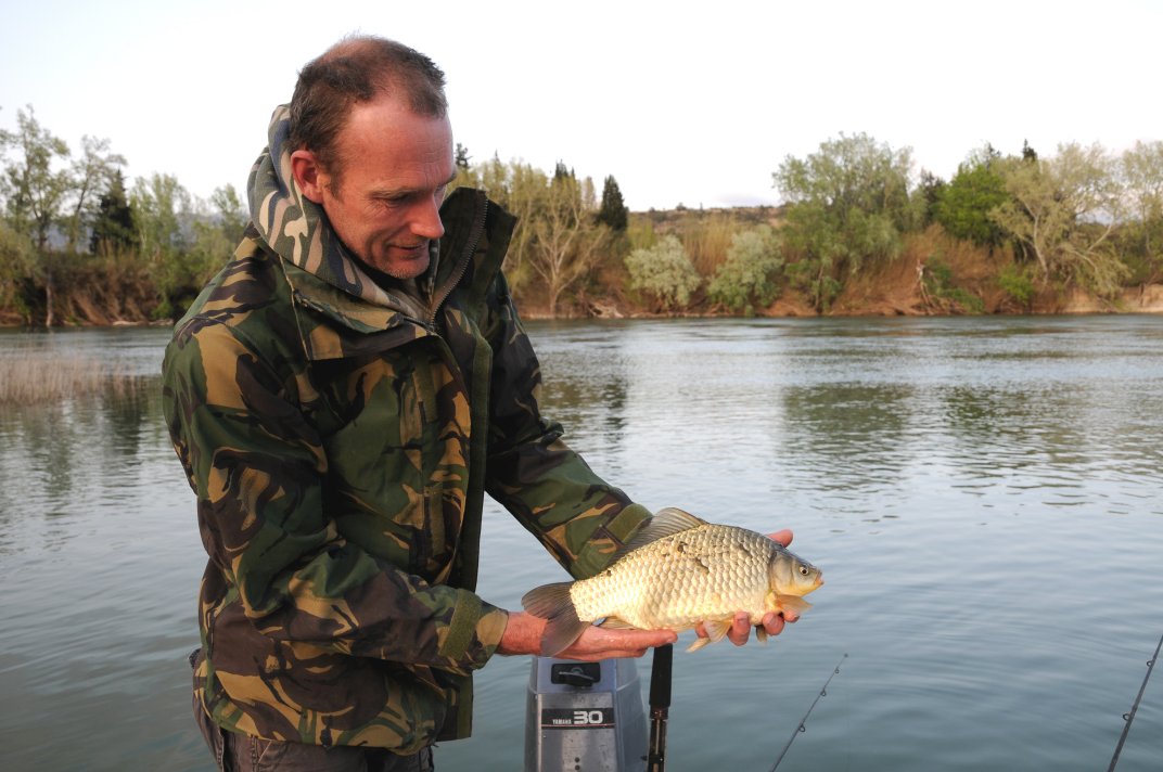Paul With Crucian Carp