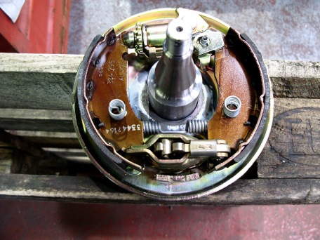 Inside of a Trailer Brake Hub