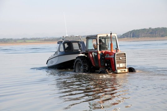 Putting the boat in Putting the boat in