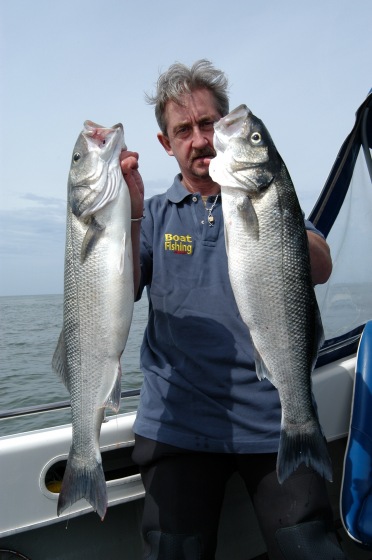 Phill, Brace of Morecambe bay Bass Phill, Brace of Morecambe bay Bass