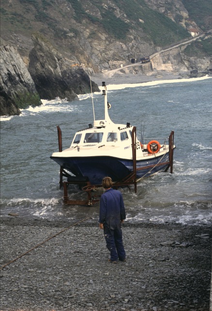 Trailering the Island boat Trailering the Island boat
