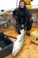 44 pound cod on pirk
