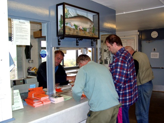 The booking office/advice centre