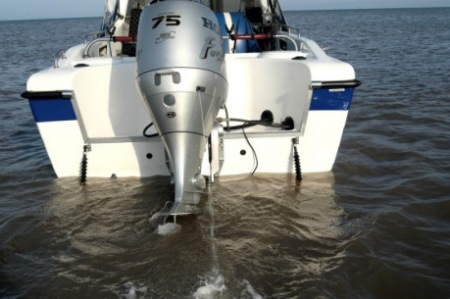 Our boat ready to put them to the test